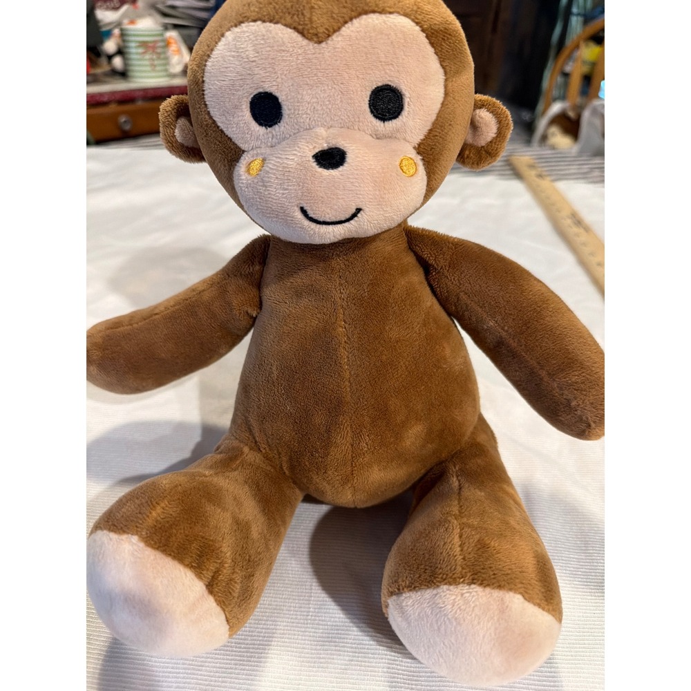 Bedtime Originals Brown Monkey Plush Stuffed Animal Nursery Toy 9 Inch
